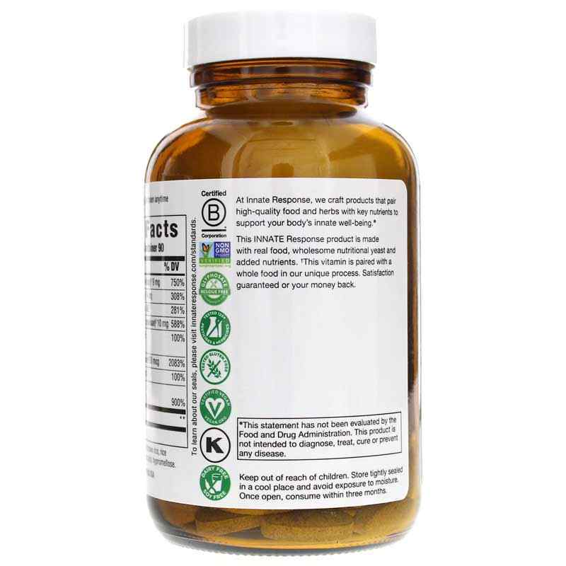 B-Complex, 90 Tablets, by Innate Response, image #3