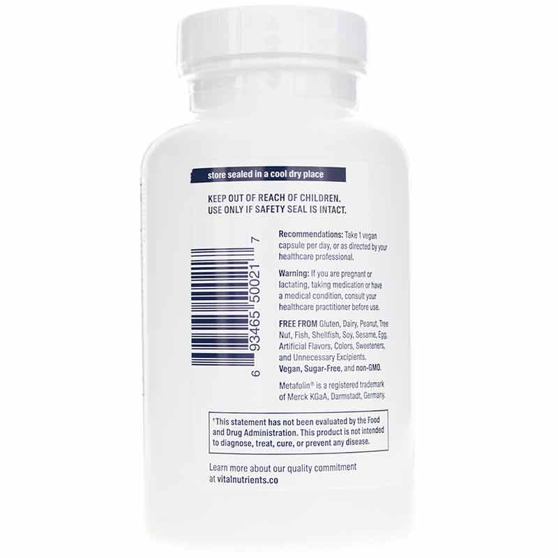 B-Complex, 120 Veg Capsules, by Vital Nutrients, image #3