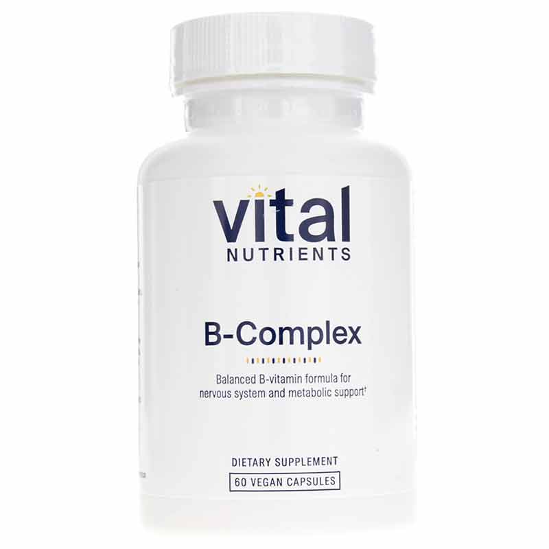 B-Complex, 60 Veg Capsules, by Vital Nutrients