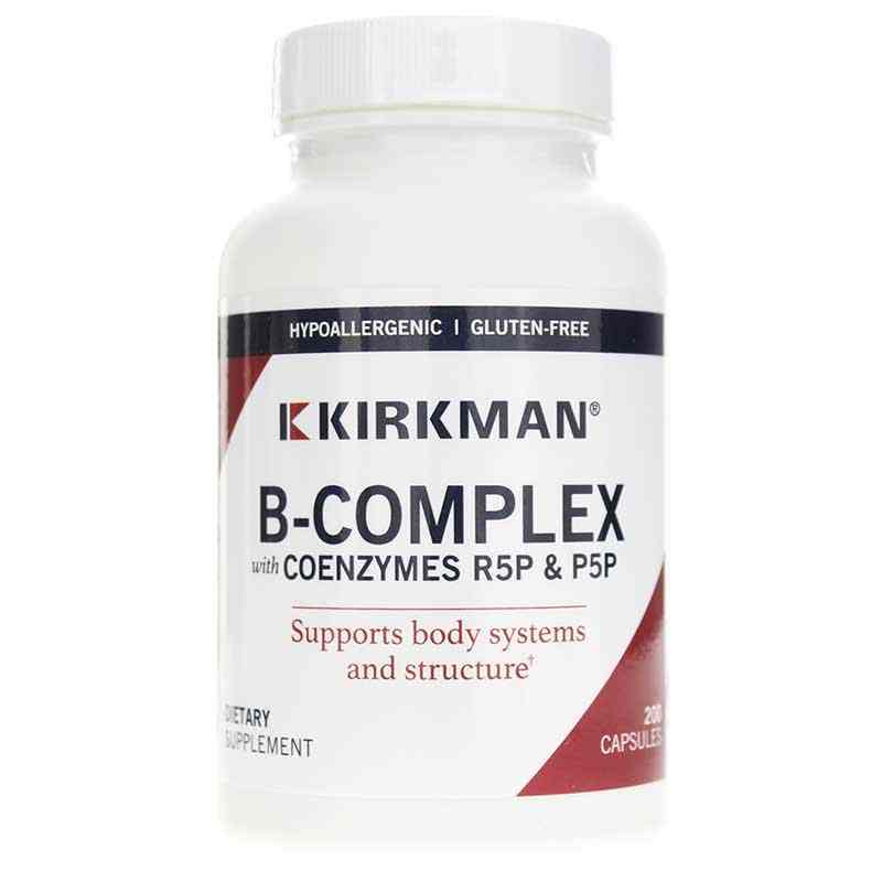 B-Complex with CoEnzymes R5P & P5P, by Kirkman
