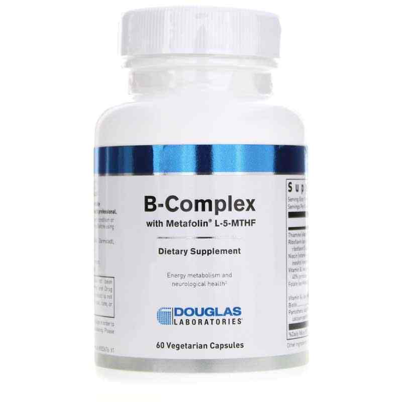 B-Complex with Metafolin L-5-MTHF, by Douglas Laboratories