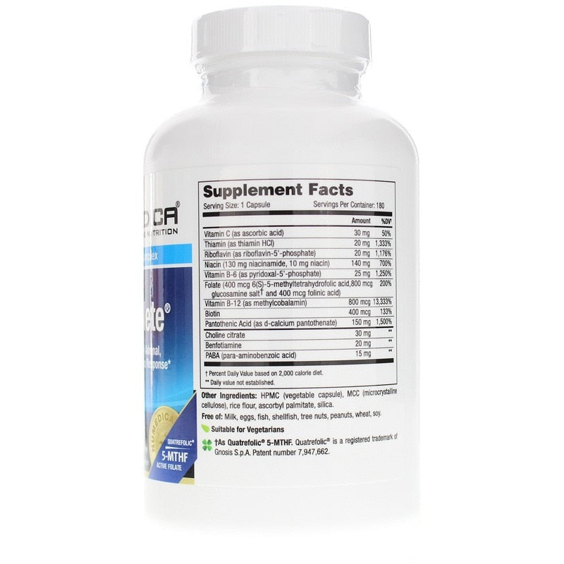 B-Replete, 180 Veg Capsules, by NuMedica, image #2