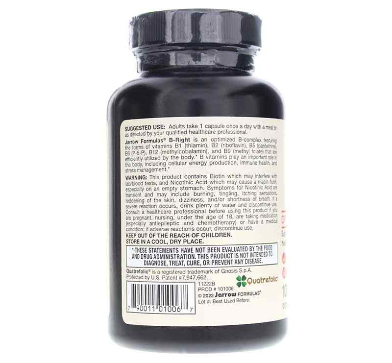 B-Right Optimized B-Complex, by Jarrow Formulas, image #3