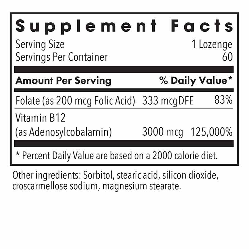 B12 Adenosylcobalamin, by Allergy Research Group, image #3