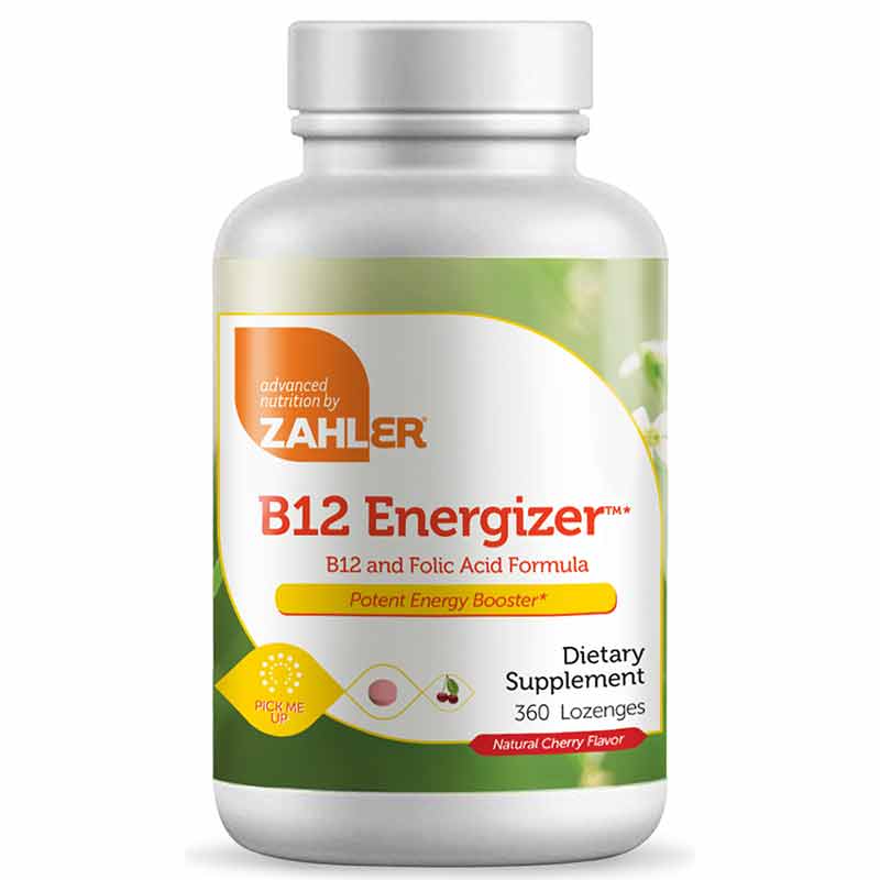 B12 Energizer, 360 Lozenges, by Zahler