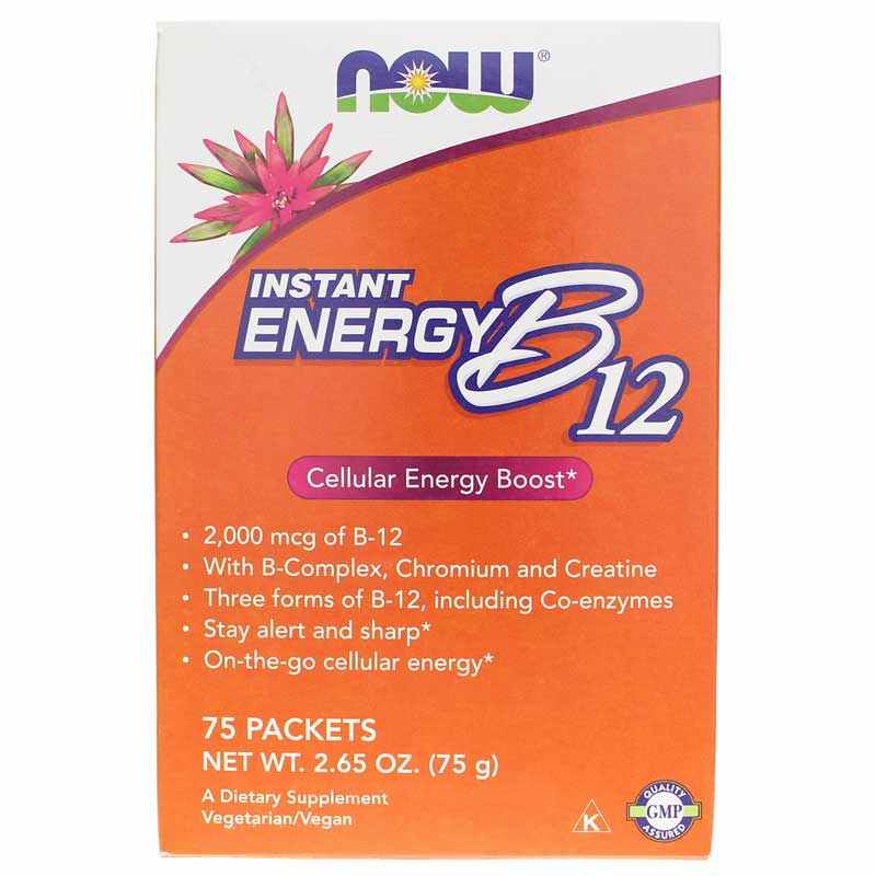 B12 Instant Energy, by NOW Foods