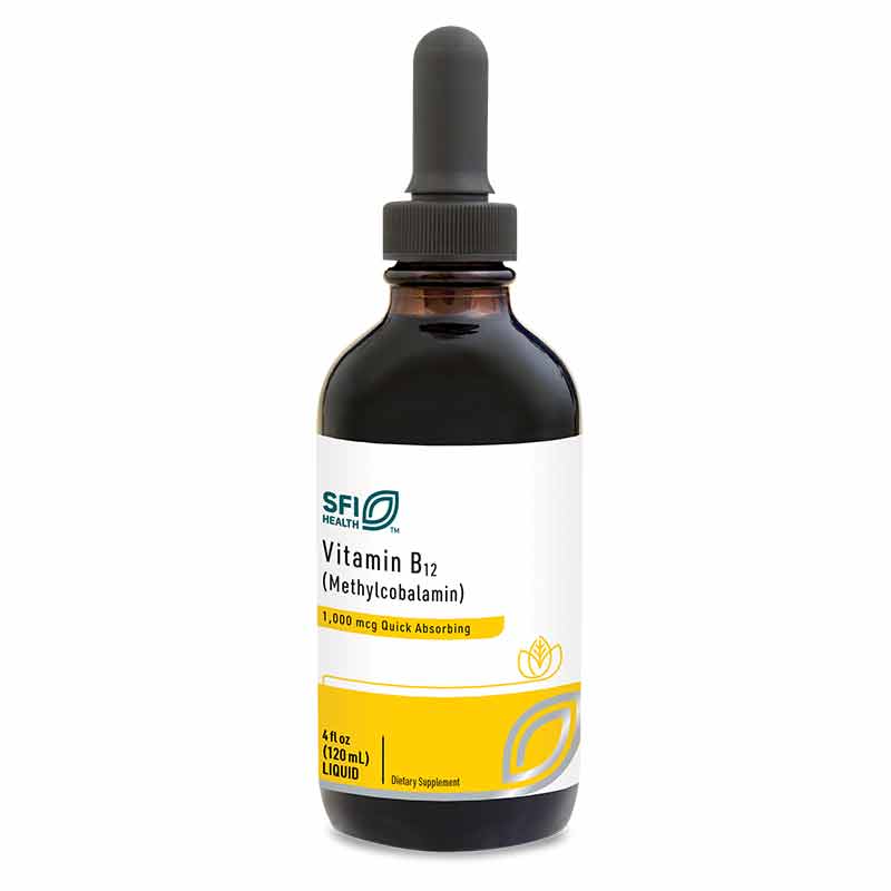 B12 Liquid Methylcobalamin 1000 Mcg, Klaire Labs – Natural Healthy