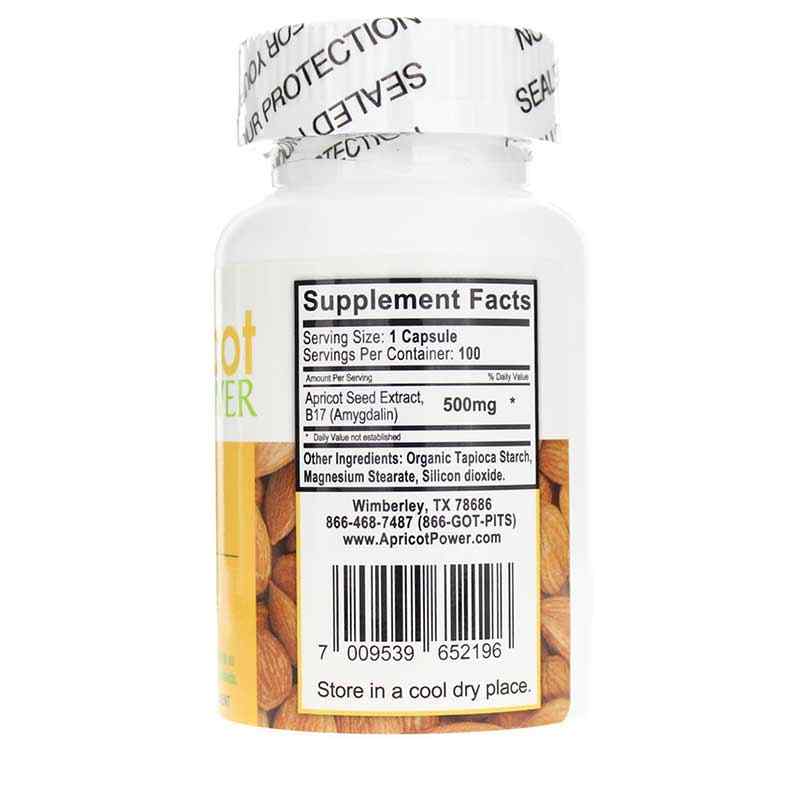 B17 Amygdalin 500 Mg, by Apricot Power, image #2