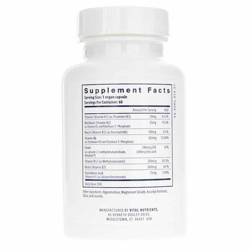 B6 + B Complex, by Vital Nutrients, image #2