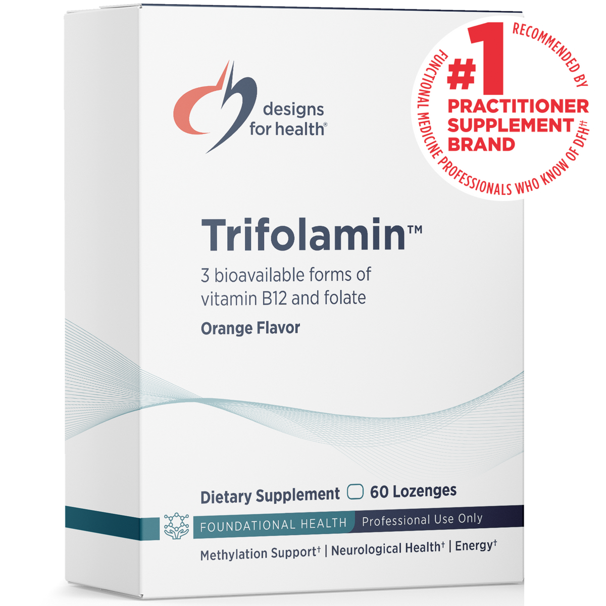 Trifolamin, 60 Lozenges, by Designs For Health