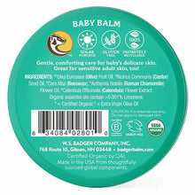 Baby Balm Chamomile & Calendula, 2 Oz, by Badger, image #2