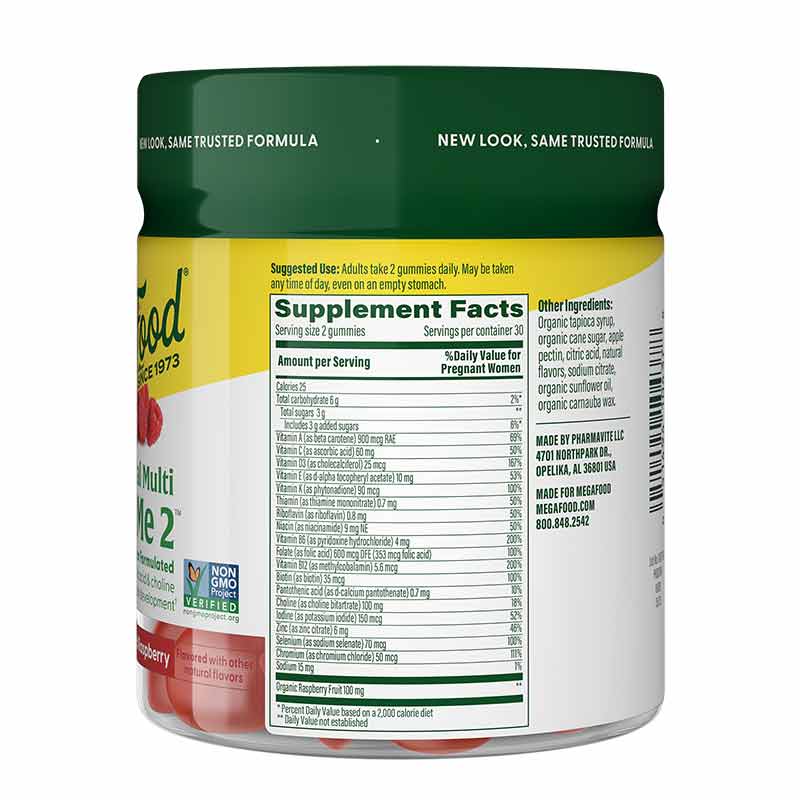 Baby & Me 2 Prenatal Multi Gummies, by Megafood, image #2