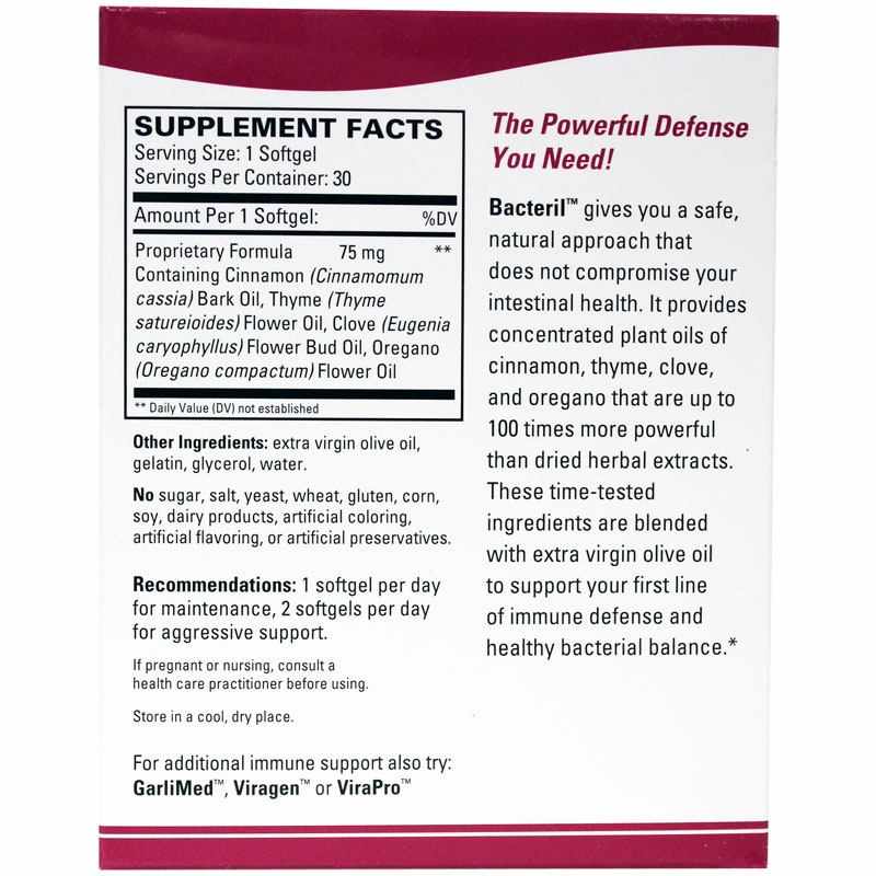 Bacteril Immune System Support, by Terry Naturally, image #2