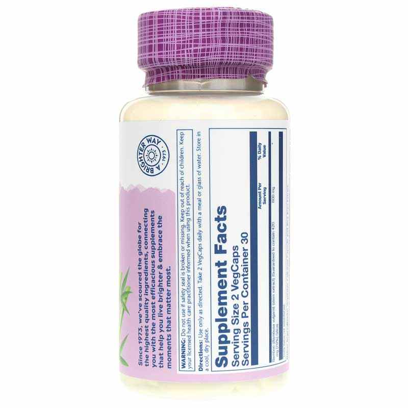 Bamboo Stem Extract 300 Mg, by Solaray, image #2