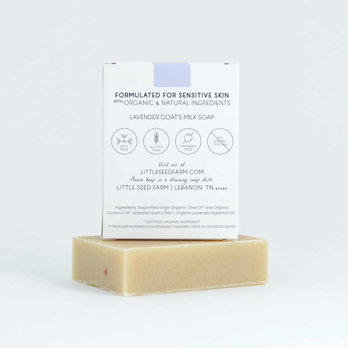 Bar Soap, by Little Seed Farm