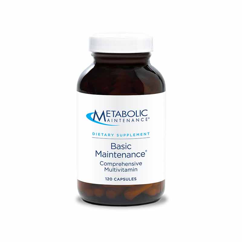 Basic Maintenance Multivitamin w/o Iron Plus Vitamin D3, by Metabolic Maintenance