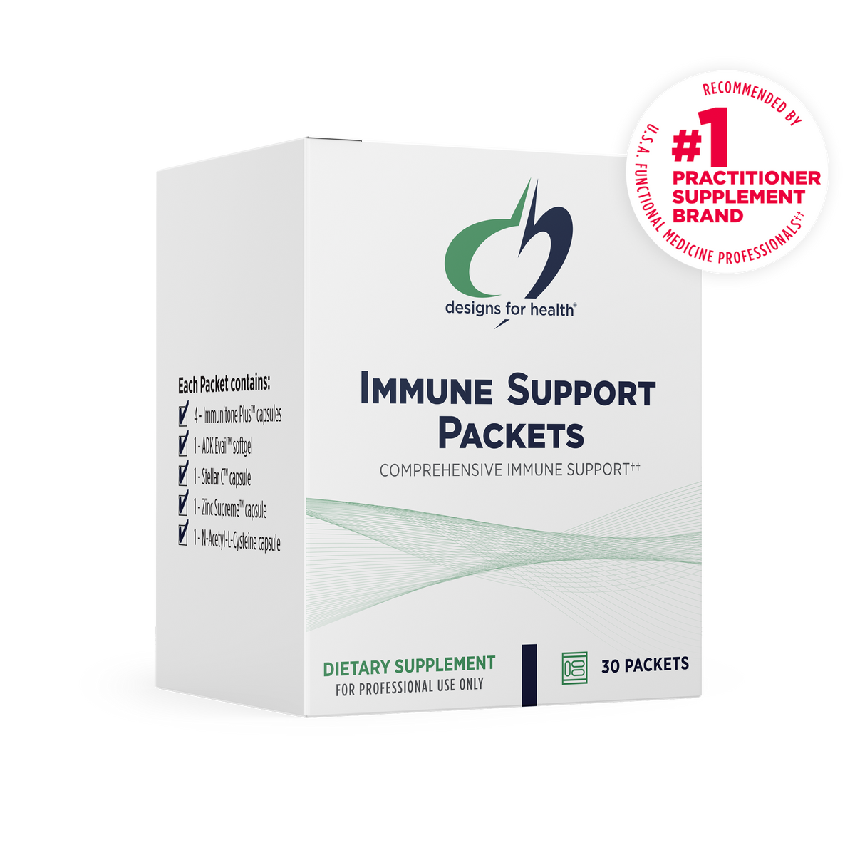 Immune Support Packets, 30 Packets, by Designs For Health