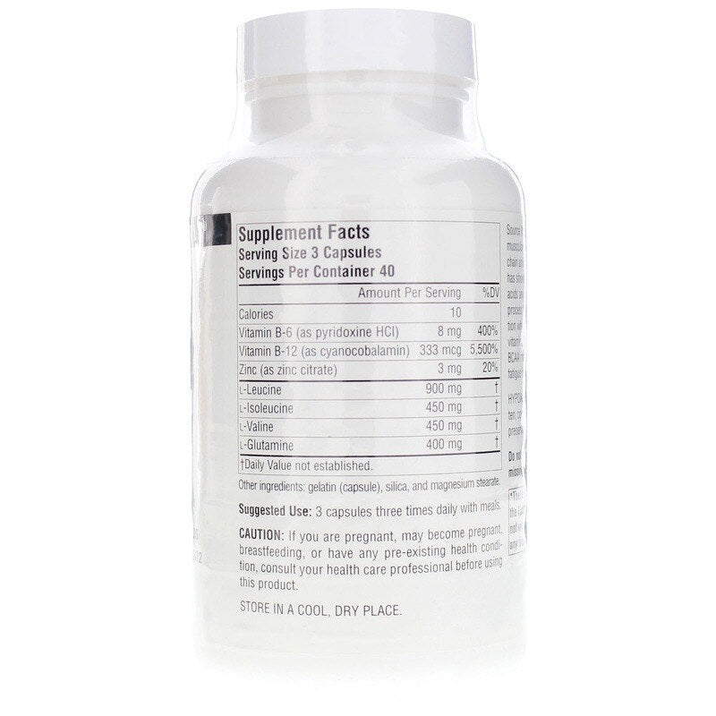 BCAA Branched-Chain Amino Acids, 120 Capsules, by Source Naturals, image #2