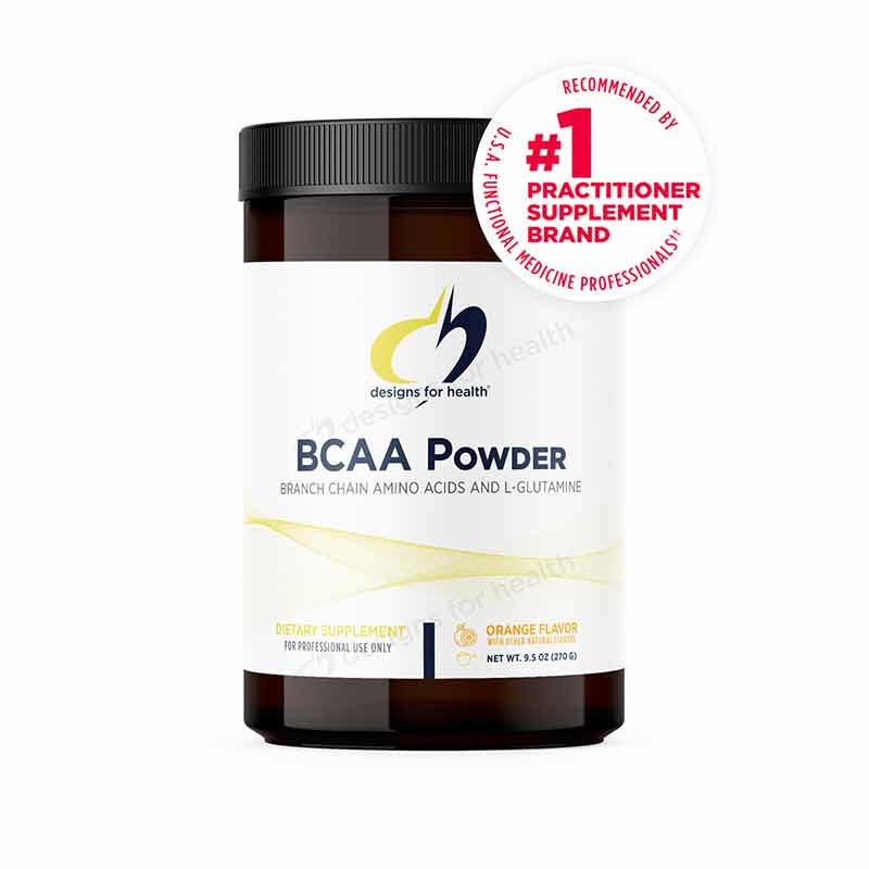 BCAA Powder with L-Glutamine, by Designs For Health
