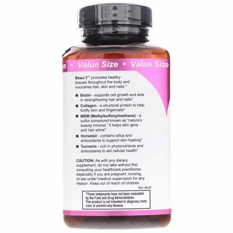 Beau-T, 180 Capsules, by LifeSeasons, image #4