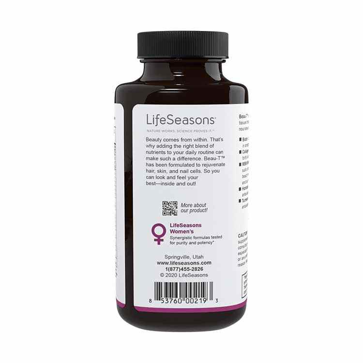 Beau-T, 90 Capsules, by LifeSeasons, image #3