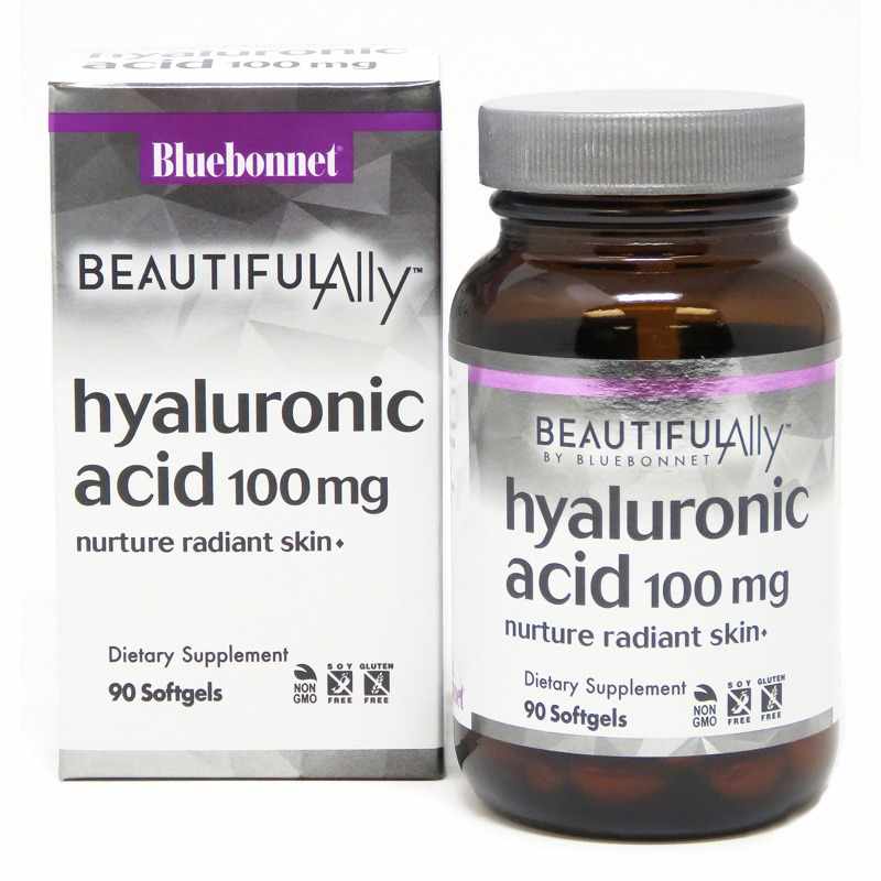 Beautiful Ally Hyaluronic Acid 100 Mg, by Bluebonnet