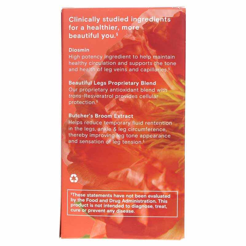 Beautiful Legs with Diosmin & Butchers Broom, by Reserveage Nutrition, image #3