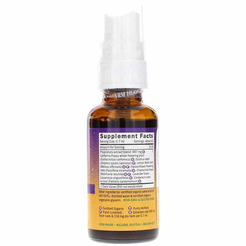 Bed Time Spray, by Herb Pharm, image #2