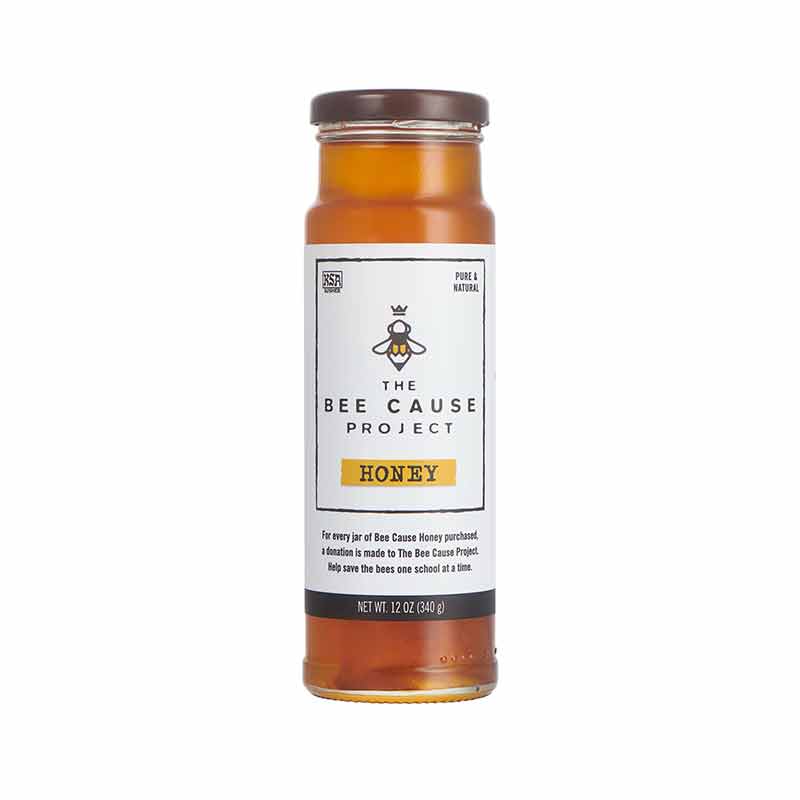 Bee Cause Honey, 12 Oz, by Savannah Bee Company