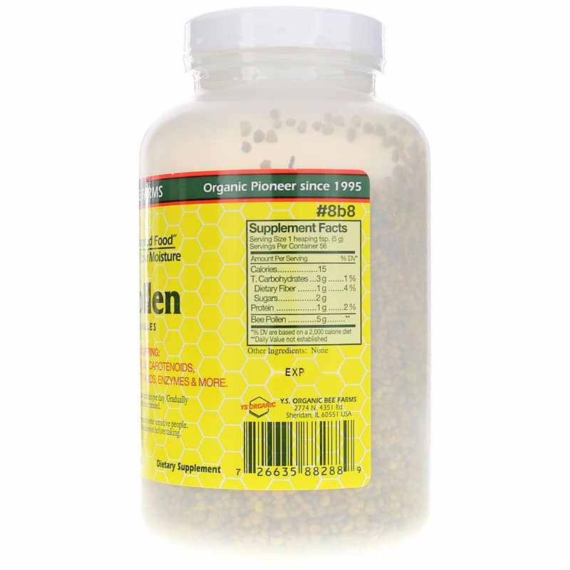 Bee Pollen Granules Low Moisture, by YS Organic Bee Farms, image #2