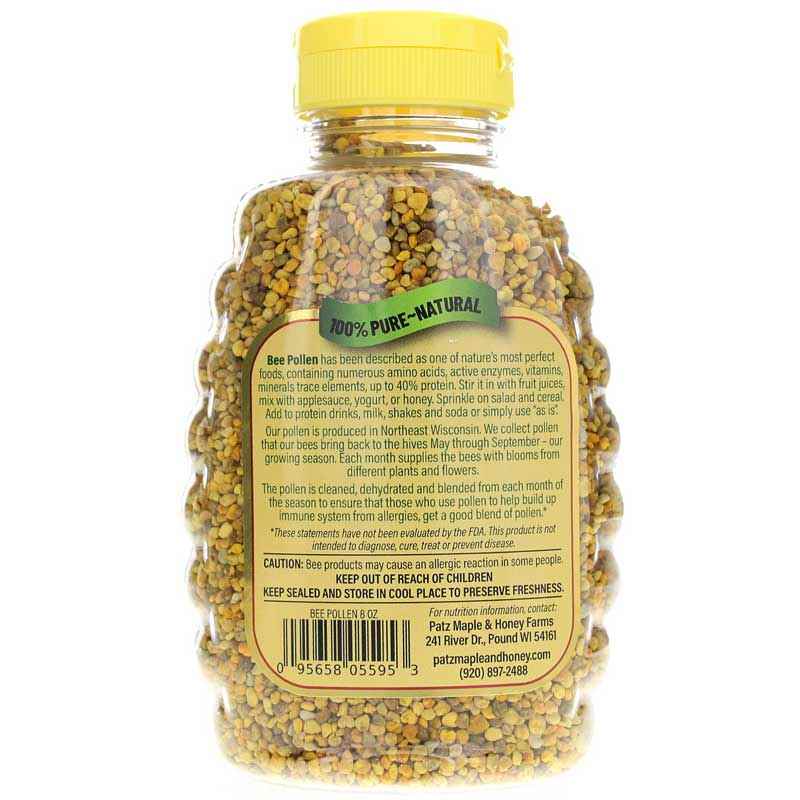 Bee Pollen 100% Whole Grain Granules, by Patz Maple & Honey Farms, image #2