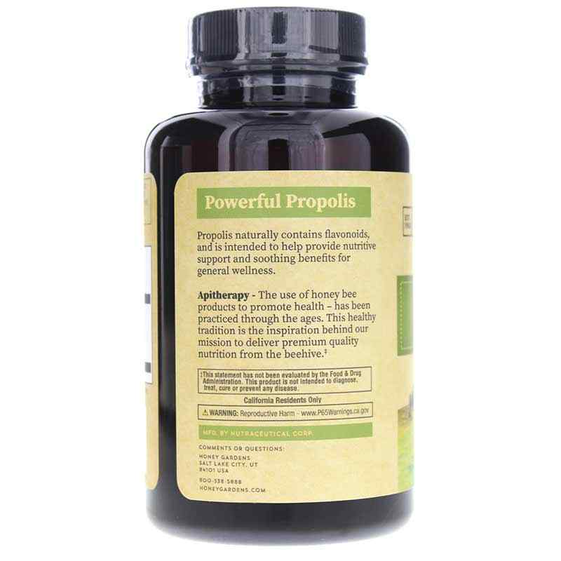 Bee Propolis, 120 Capsules, by Honey Gardens, image #3