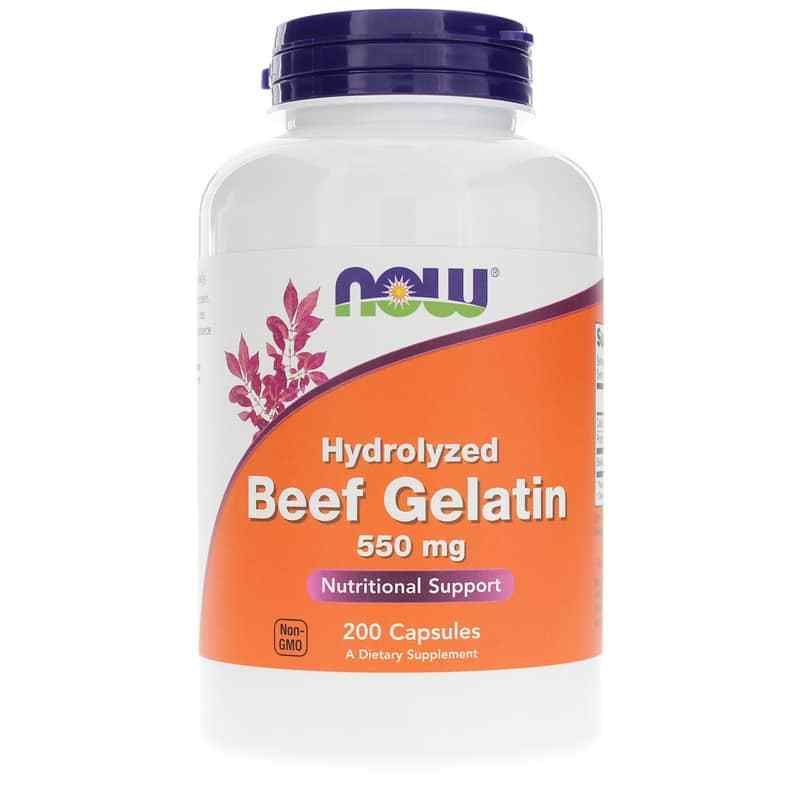 Beef Gelatin 550 Mg, by NOW Foods