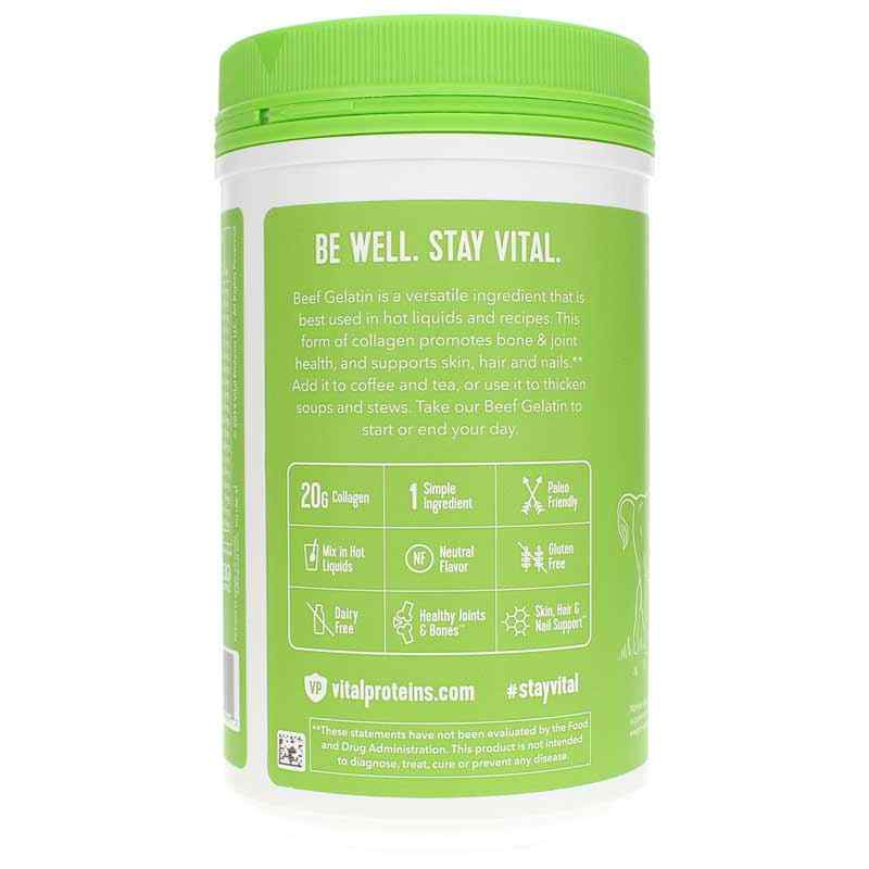 Beef Gelatin Powder Unflavored, 16.4 Oz, by Vital Proteins, image #3