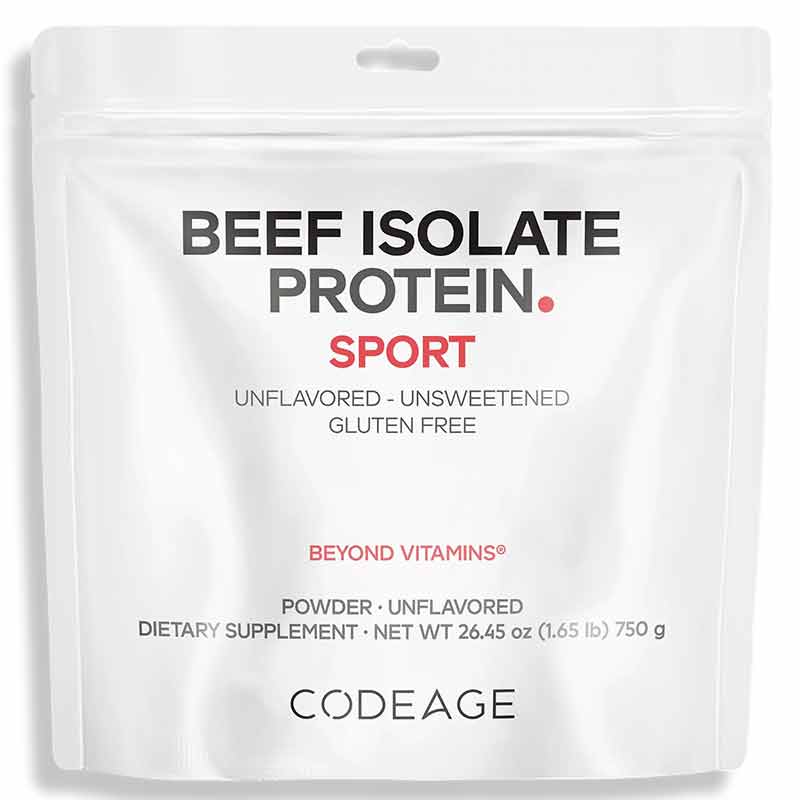 Beef Isolate Protein Powder Unflavored, by Codeage