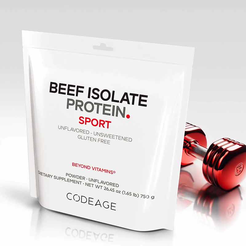 Beef Isolate Protein Powder Unflavored, by Codeage, image #4