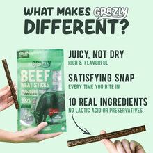 Beef Meat Sticks, by Grazly