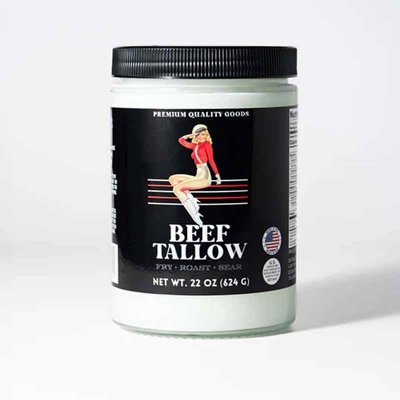 Beef Tallow, 22 Oz, by Lady May Tallow
