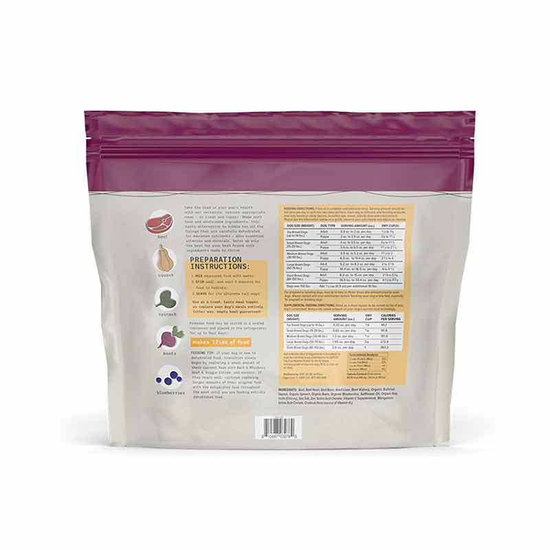 Beef & Veggie Entrée Dehydrated Dog Food, by Bark & Whiskers, image #2