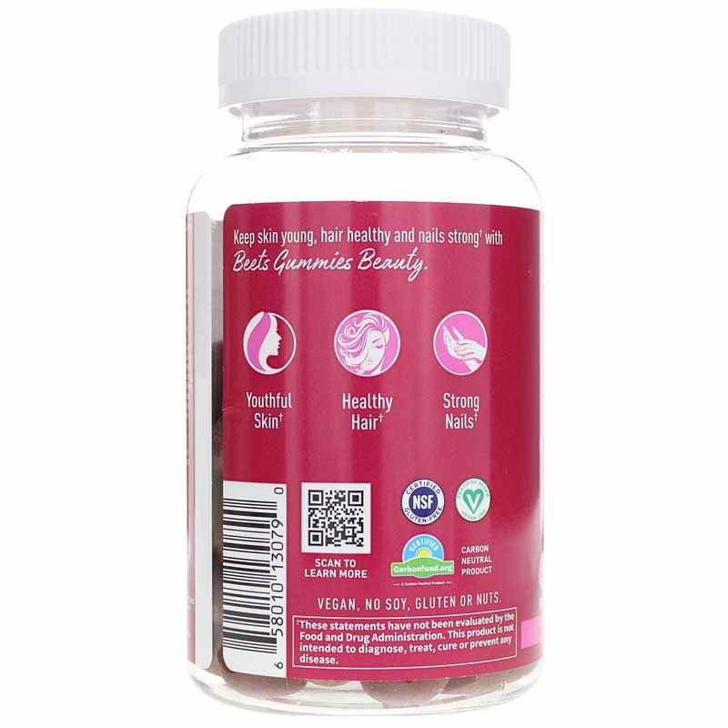 Beets Gummies Beauty Raspberry, by Garden of Life, image #3