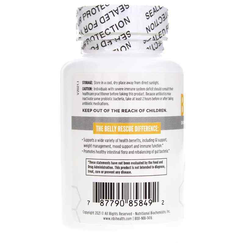 Belly Rescue Probiotic, by NBI, image #3