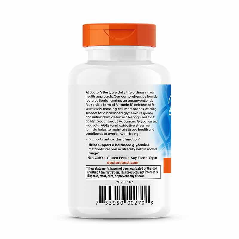 Benfotiamine 300 Mg, by Doctors Best, image #3