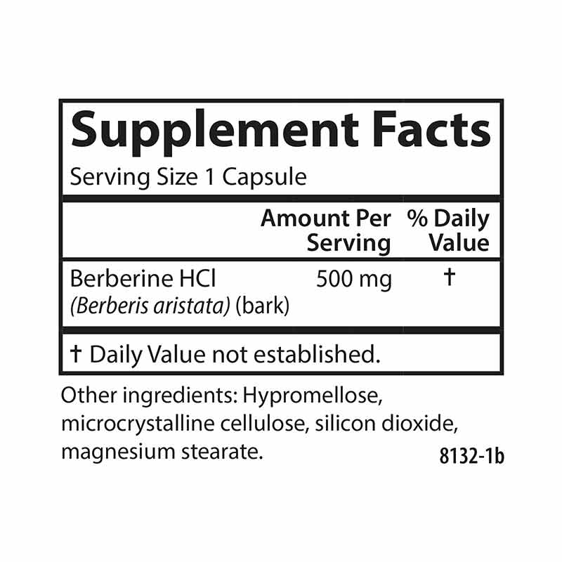 Berberine 500 Mg, 180 Veg Capsules, by Carlson Labs, image #4