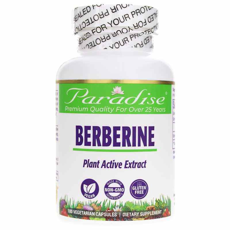 Berberine, 180 Veg Capsules, by Paradise Herbs