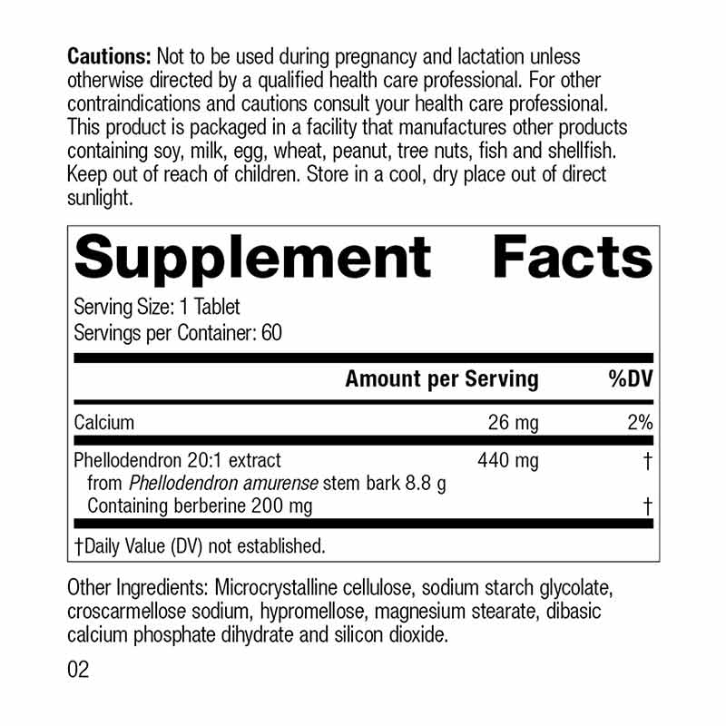 Berberine Active, by Standard Process, image #2