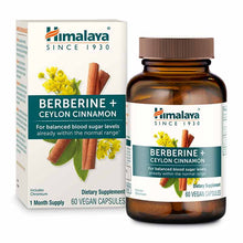 Berberine Ceylon Cinnamon, 60 Vegan Capsules, by Himalaya, image #2