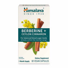 Berberine Ceylon Cinnamon, 60 Vegan Capsules, by Himalaya, image #3