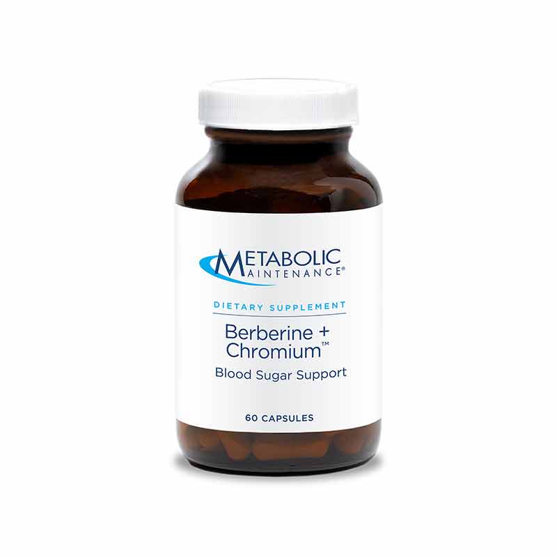 Berberine + Chromium Blood Sugar Support, by Metabolic Maintenance