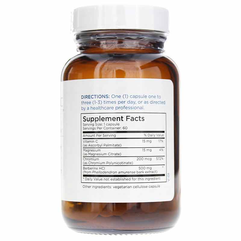 Berberine + Chromium Blood Sugar Support, by Metabolic Maintenance, image #2