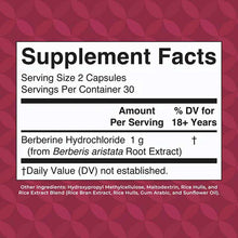 Berberine Capsules, 60 Capsules, by MaryRuth's Organics, image #2